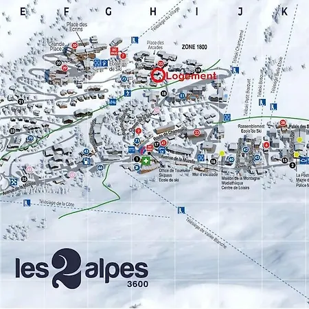 Les Reves Blancs, De Standing. Les 2 Alpes Les Deux Alpes
